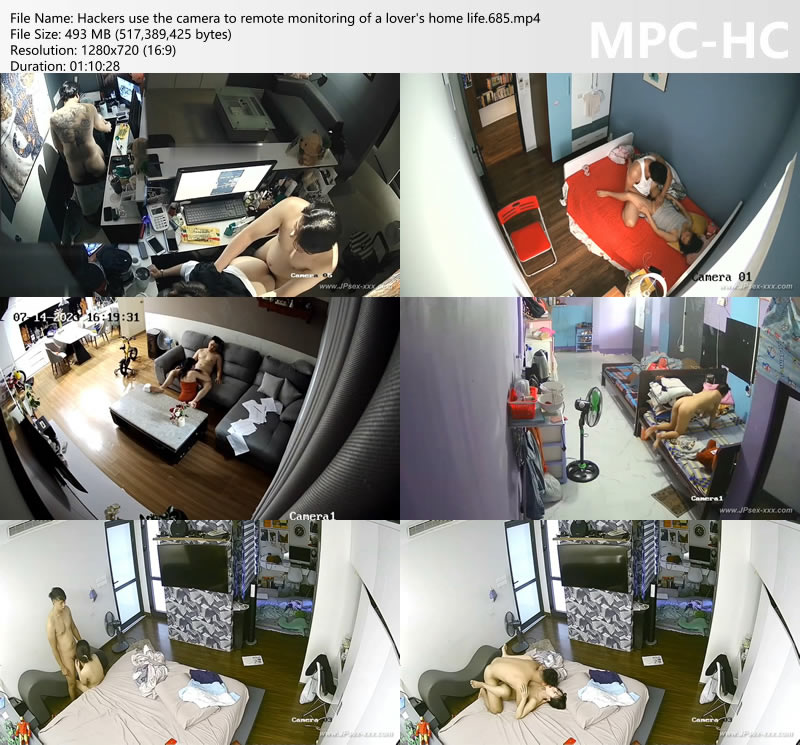 Hackers use the camera to remote monitoring of a lover's home life.685